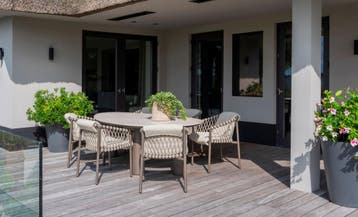 4 Seasons Outdoor Allora tuinset terre met Arizona tafel met, Ophalen of Verzenden, Nieuw