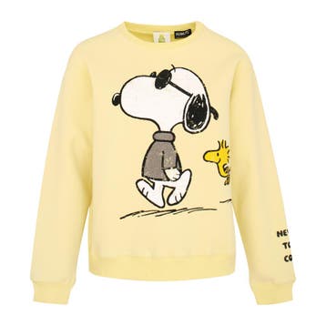 Princess goes Hollywood • gele Snoopy sweater • S, Princess goes Hollywood, Verzenden, Geel, Nieuw