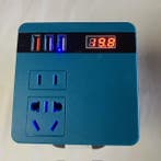 Adapter omvormer van 18V / 220V  accu naar 220v  Mil MAK  DW, Verzenden, Nieuw