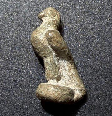 Oud-Romeins Lood Iconisch legionair figuurtje-amulet/hanger