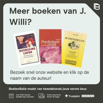 De partnerrelatie - J. Willi 9789061005629, Boeken, Verzenden, Gelezen, J. Willi