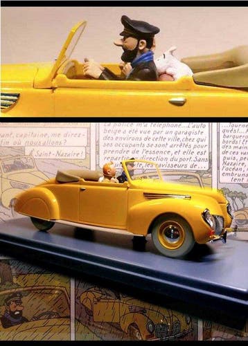 Moulinsart / Hachette - Tintin - 1 - Voiture 1/24 - La, Nieuw