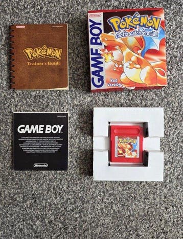 Nintendo - Gameboy - Pokemon Red Version - Videogameconsole, Nieuw