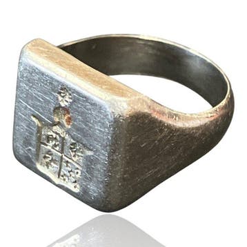 Zegel Vintage - heraldische zegelring
