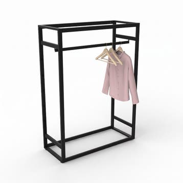 Middenunit Bigshop kit8875 zwart - H1450 - 1 span - zonder