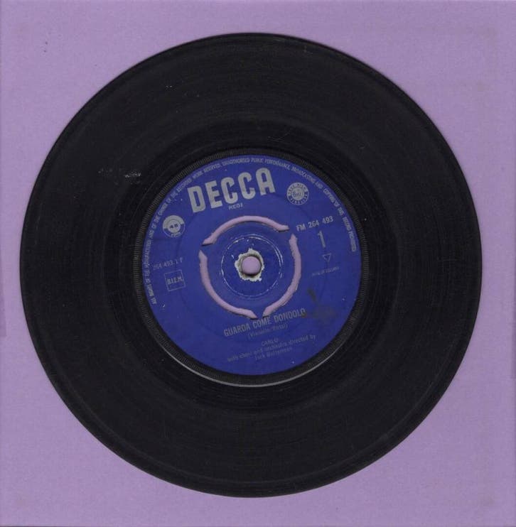 Carlo – Guarda Come Dondolo / Selene (1-7-Vinyl-Single), Cd's en Dvd's, Vinyl Singles, Ophalen of Verzenden