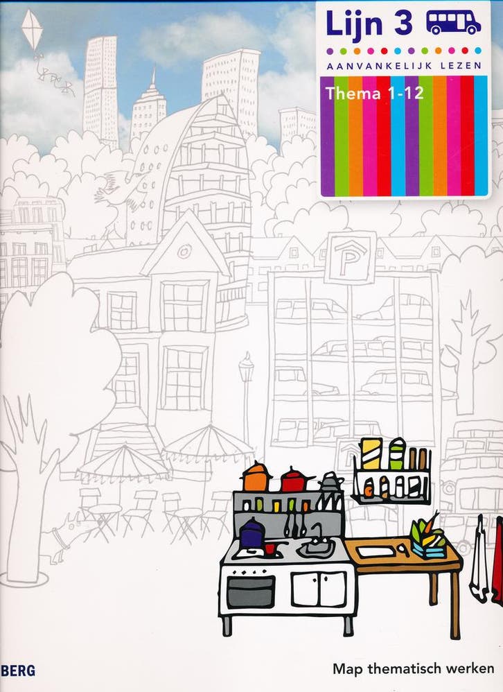 Lijn 3 Map thematisch werken, Boeken, Schoolboeken, Verzenden