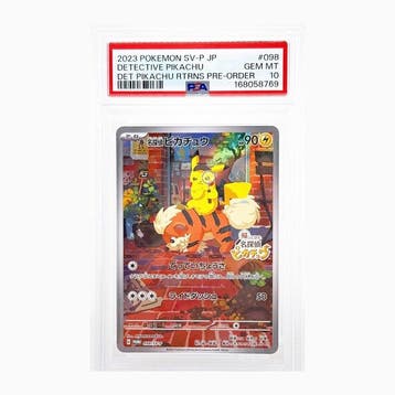 Pokémon - 1 Graded card - Detective Pikachu 098/SV-P Promo, Nieuw