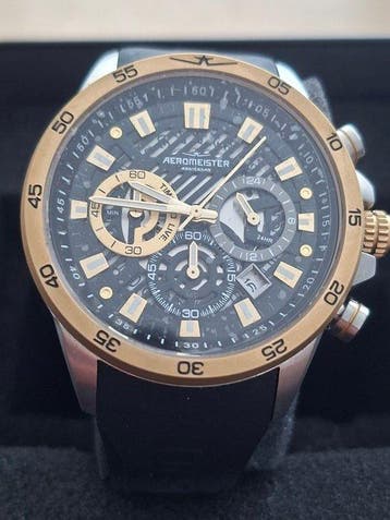 Aeromeister - Driver - Zonder minimumprijs - AM5101 - Heren, Sieraden, Tassen en Uiterlijk, Nieuw