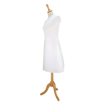 Schort Sloof Wit 80x60cm - Polycotton Treb ELS, Verzenden, Nieuw, Overige kleuren, Schort