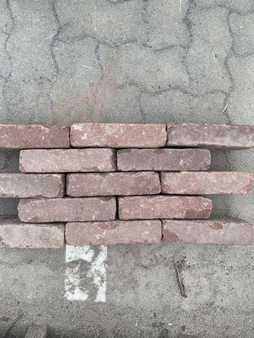 Oud gebakken waalformaten Lichtenvoorde (op pallets), Tuin en Terras, Ophalen of Verzenden, Nieuw, Keramiek, Klinkers