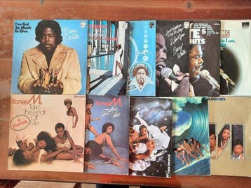 Barry White and Boney M. - 11 x LP Album - Diverse titels -, Nieuw in verpakking