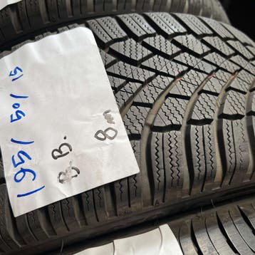 2 x Bridgestone Blizzak 195-50-15 Winterbanden 8mm, Gebruikt, 15 inch, Band(en), Personenwagen
