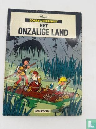 Johan en Pirrewiet - Het onzalige land - 1964, Eén stripboek, Verzenden, Gelezen, Culliford, Pierre.