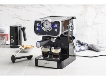 Veiling - Espressomachine zwart, Nieuw