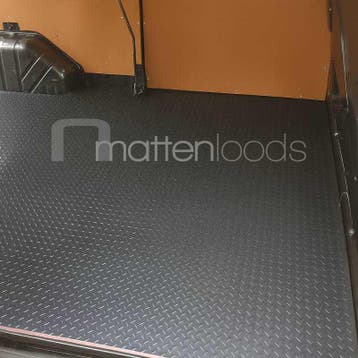 Laadvloermat rubber (traanplaat motief) Ford Transit Custom, Ophalen of Verzenden, Nieuw
