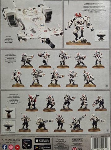 Combat Patrol Tau Empire (Warhammer Nieuw), Hobby en Vrije tijd, Wargaming, Ophalen of Verzenden, Nieuw