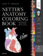9780323545037 Netters Anatomy Coloring Book Updated Edition, Verzenden, Zo goed als nieuw, John Hansen