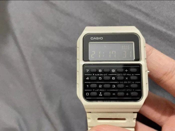 Casio CA-53W - Computer (1), Spelcomputers en Games, Spelcomputers | Overige Accessoires