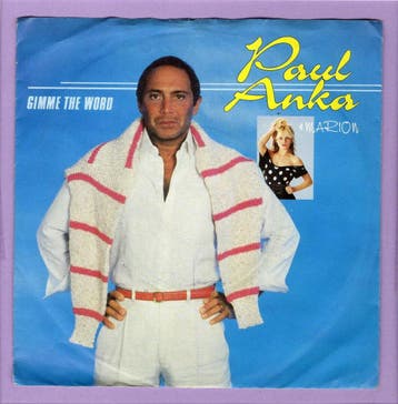 Paul Anka + Marion Maerz – Gimme The Word / (Instrumental) (, Ophalen of Verzenden, Nieuw in verpakking