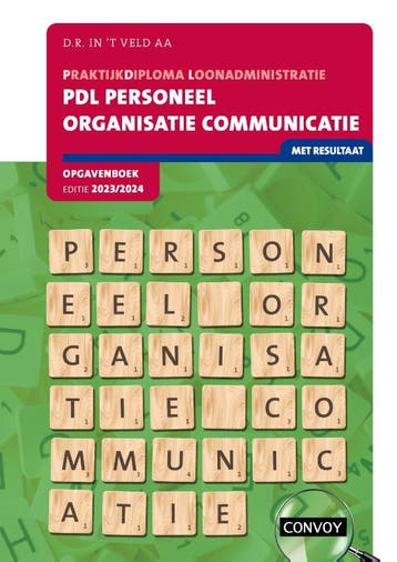 Personeel organisatie communicatie 20232024 Op 9789463173568, Verzenden, Zo goed als nieuw