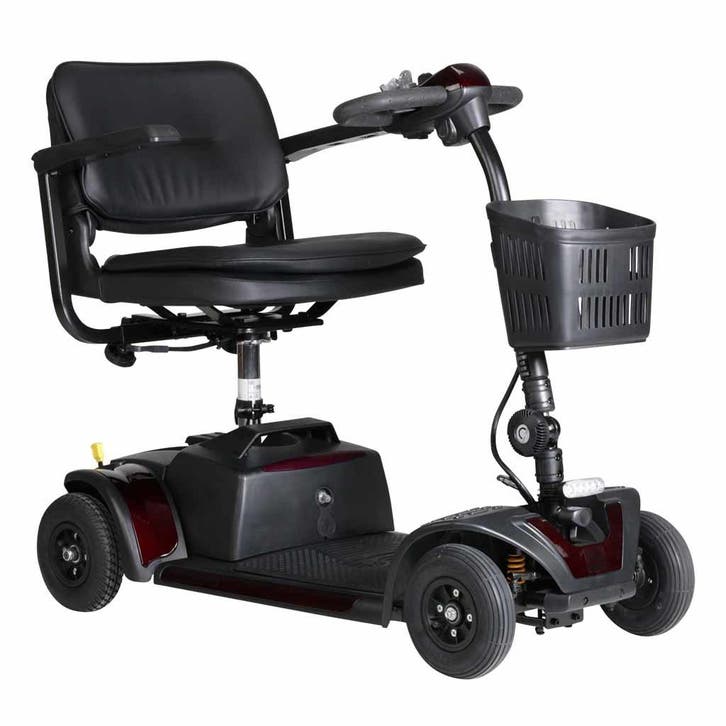 Scootmobiel Xena 4 | Excel | Compact & Demontabel | Met luch, Diversen, Brommobielen en Scootmobielen, Ophalen of Verzenden