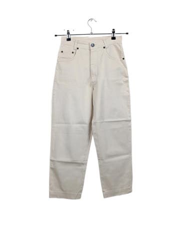 Non Branded Jeans Heren maat W28 Beige Vintage, Ophalen of Verzenden, Nieuw, Non Branded