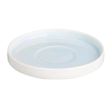 Fondant schotels | aqua blauw | Ø5,2 cm | 6 stuks, Verzenden