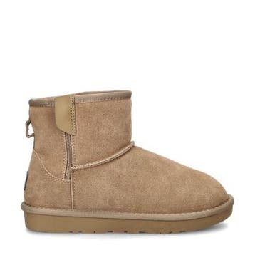 Nelson gevoerde boots voor dames in het Bruin, Bruin, Verzenden, Lage of Enkellaarzen, Nieuw