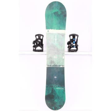 152 snowboard NITRO PRIME, ALL mountain, Power core, Radial, Verzenden, Gebruikt