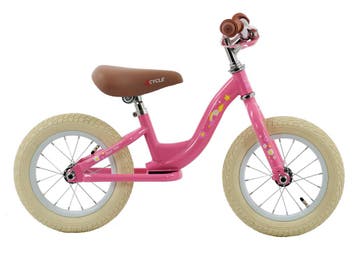 2Cycle - Loopfiets - First - Luchtbanden - Roze- Loopfiets 2, Verzenden, Nieuw, Loopfiets