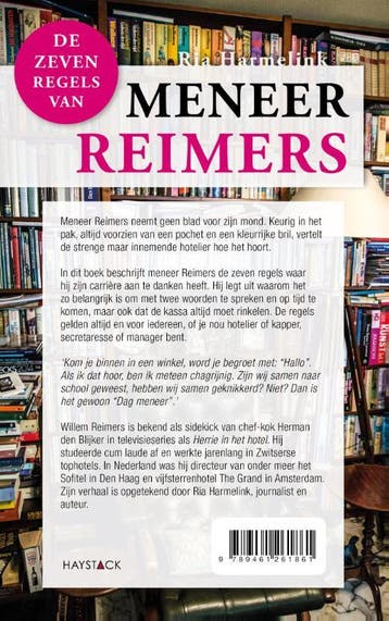 De zeven regels van meneer Reimers 9789461261861, Verzenden, Gelezen, Ria Harmelink