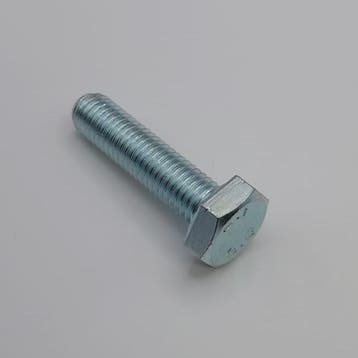 Tapbout DIN933 verzinkt M10x40 (100st), Ophalen of Verzenden, Nieuw, Bouten of Moeren