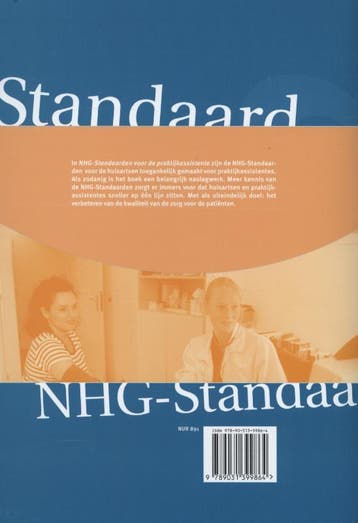 NHG-standaarden voor de praktijkassistente 2013 V.G. Pigmans, Verzenden, Gelezen, V.G. Pigmans