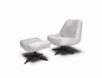 Fauteuil Ego - fauteuils - Wit, Huis en Inrichting, Nieuw, Wit, Leer