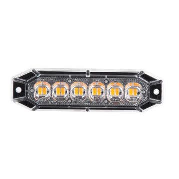LED Flitser Oranje 12-24V | 12-LED, Ophalen of Verzenden, Nieuw