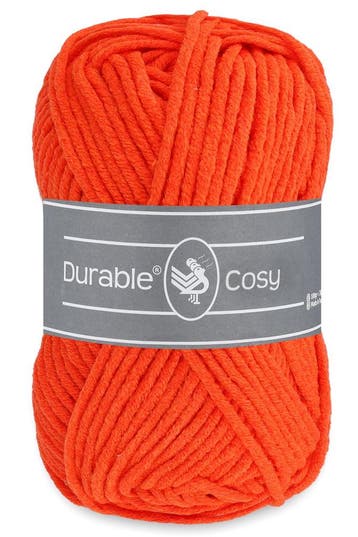 Durable Cosy - 2196 Orange - Katoen/Acryl Garen, Ophalen of Verzenden, Nieuw