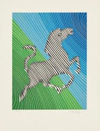 Victor Vasarely (1906-1997) - Zebra nº 2