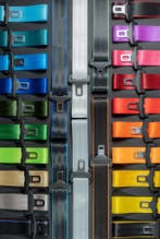 Custom auto gordels, elk voertuig. Gekleurde gordels