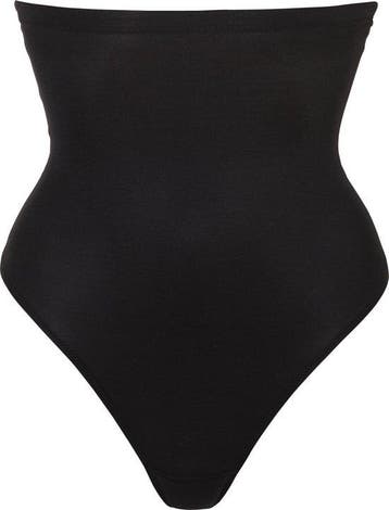 MAGIC Bodyfashion - S - Hi Waist Thong - Zwart, Verzenden