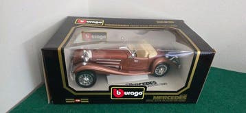 Bburago 1:18 - Modelauto - Mercedes Benz 500K Roadster, Nieuw