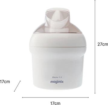 Magimix Le Glacier 1,5L - IJsmachine - Wit, Ophalen of Verzenden, Nieuw