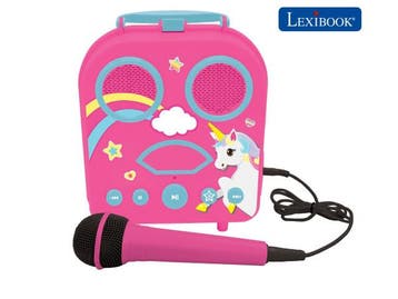 Veiling - Karaokemicrofoon Unicorn Lexibook Bluetooth, Nieuw