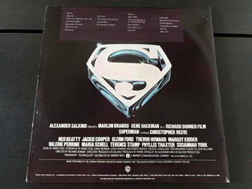LP Superman The Movie - Gesigneerd door Lois Lane (Kidder), Ophalen of Verzenden, 12 inch, Nieuw in verpakking, Dubbel-LP