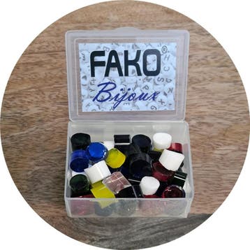 Fako Bijoux - Millefiori Glas - Sieraden Maken - 7-12mm - 50, Verzenden, Nieuw
