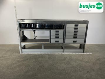 Aluca bedrijfswageninrichting 2280x420x1150mm (3261), Auto diversen, Ophalen of Verzenden