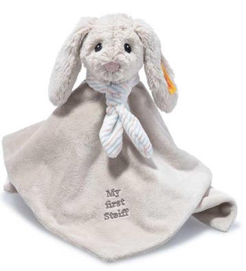 Steiff knuffeldoek konijn pluche li van €29,90 voor €26,91, Ophalen of Verzenden, Nieuw