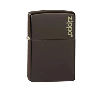 Zippo Brown met logo, Verzenden, Nieuw, Aansteker