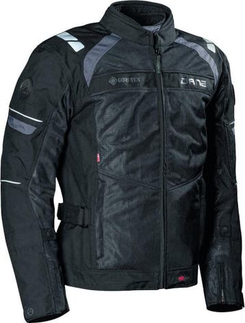 DANE Riva GTX Zwart Grijze Waterdichte Textiele Motorjas, Nieuw met kaartje, Jas | textiel, DANE, Heren
