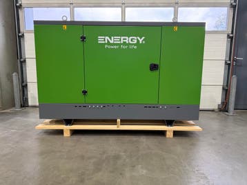 Energy EY-25K-SA generator aggregaat 25kVA Diesel, Nieuw, 10 tot 30 kVA, Dieselolie, Elektrisch startend
